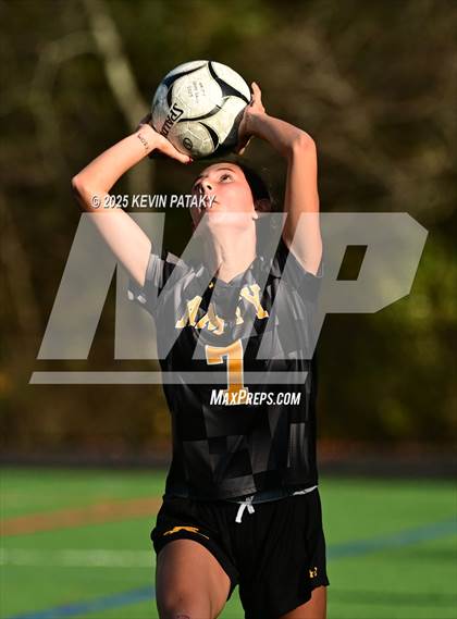 Thumbnail 1 in Staples @ Amity Regional (CIAC Class LL Qtr Final) photogallery.
