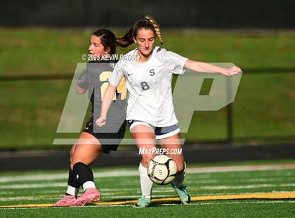 Thumbnail 1 in Staples @ Amity Regional (CIAC Class LL Qtr Final) photogallery.