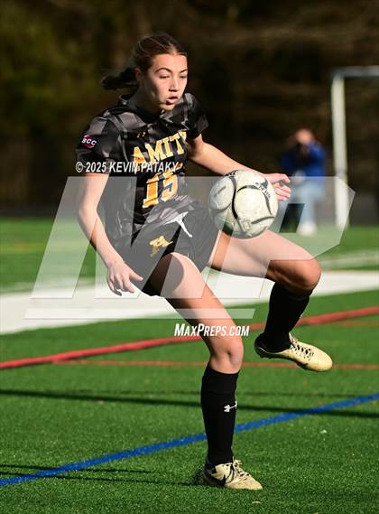 Thumbnail 3 in Staples @ Amity Regional (CIAC Class LL Qtr Final) photogallery.