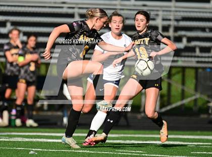 Thumbnail 3 in Staples @ Amity Regional (CIAC Class LL Qtr Final) photogallery.