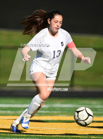 Thumbnail 1 in Staples @ Amity Regional (CIAC Class LL Qtr Final) photogallery.