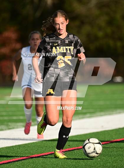 Thumbnail 3 in Staples @ Amity Regional (CIAC Class LL Qtr Final) photogallery.