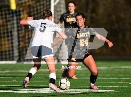 Thumbnail 3 in Staples @ Amity Regional (CIAC Class LL Qtr Final) photogallery.
