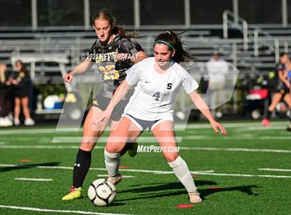 Thumbnail 2 in Staples @ Amity Regional (CIAC Class LL Qtr Final) photogallery.
