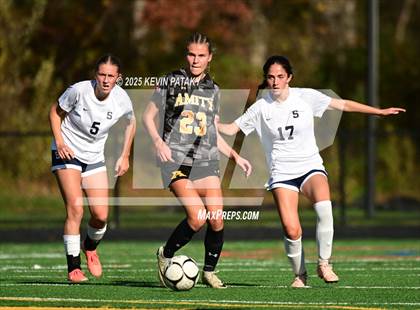 Thumbnail 1 in Staples @ Amity Regional (CIAC Class LL Qtr Final) photogallery.