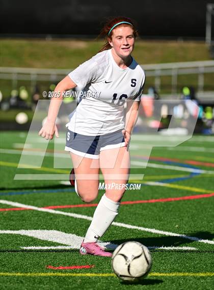 Thumbnail 1 in Staples @ Amity Regional (CIAC Class LL Qtr Final) photogallery.