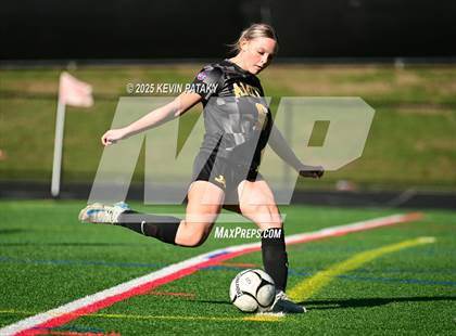 Thumbnail 1 in Staples @ Amity Regional (CIAC Class LL Qtr Final) photogallery.
