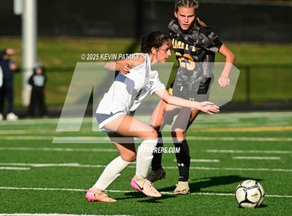 Thumbnail 1 in Staples @ Amity Regional (CIAC Class LL Qtr Final) photogallery.