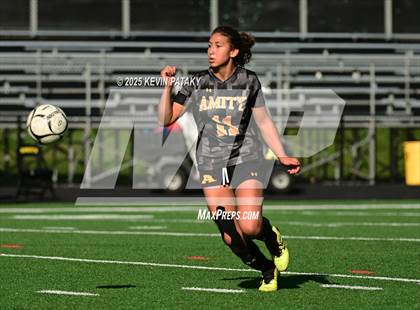 Thumbnail 2 in Staples @ Amity Regional (CIAC Class LL Qtr Final) photogallery.
