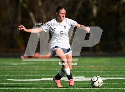 Thumbnail 3 in Staples @ Amity Regional (CIAC Class LL Qtr Final) photogallery.