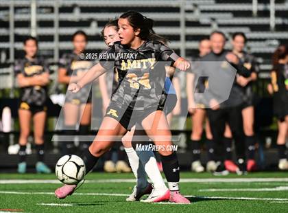 Thumbnail 2 in Staples @ Amity Regional (CIAC Class LL Qtr Final) photogallery.