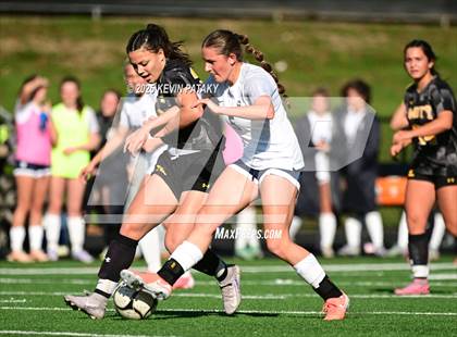 Thumbnail 1 in Staples @ Amity Regional (CIAC Class LL Qtr Final) photogallery.