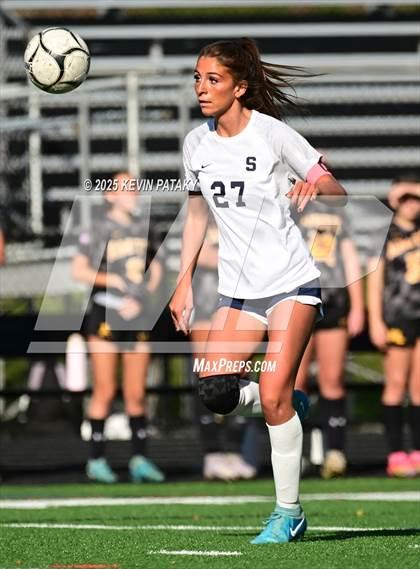 Thumbnail 2 in Staples @ Amity Regional (CIAC Class LL Qtr Final) photogallery.