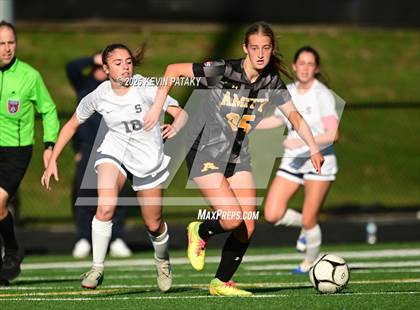 Thumbnail 3 in Staples @ Amity Regional (CIAC Class LL Qtr Final) photogallery.
