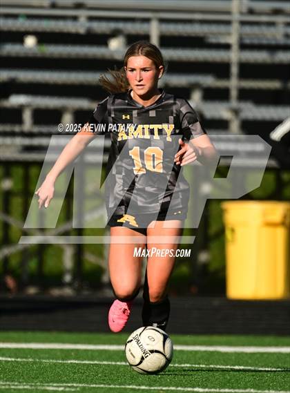 Thumbnail 1 in Staples @ Amity Regional (CIAC Class LL Qtr Final) photogallery.