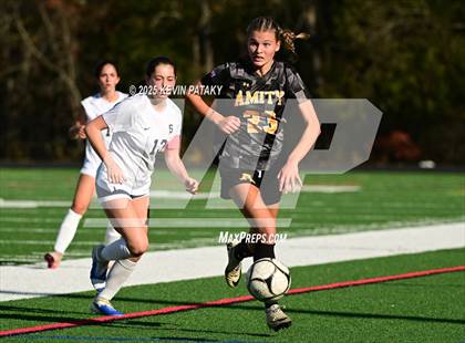 Thumbnail 3 in Staples @ Amity Regional (CIAC Class LL Qtr Final) photogallery.