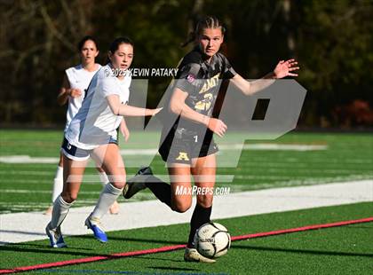 Thumbnail 2 in Staples @ Amity Regional (CIAC Class LL Qtr Final) photogallery.