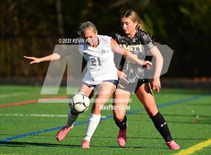 Thumbnail 1 in Staples @ Amity Regional (CIAC Class LL Qtr Final) photogallery.