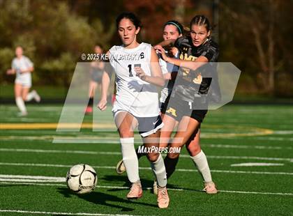 Thumbnail 1 in Staples @ Amity Regional (CIAC Class LL Qtr Final) photogallery.
