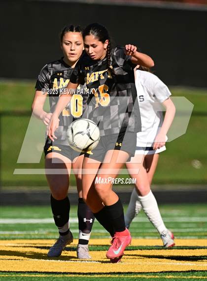 Thumbnail 2 in Staples @ Amity Regional (CIAC Class LL Qtr Final) photogallery.