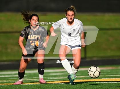 Thumbnail 3 in Staples @ Amity Regional (CIAC Class LL Qtr Final) photogallery.
