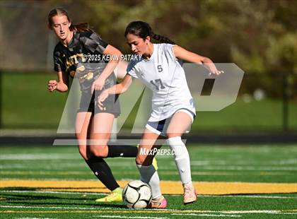 Thumbnail 1 in Staples @ Amity Regional (CIAC Class LL Qtr Final) photogallery.