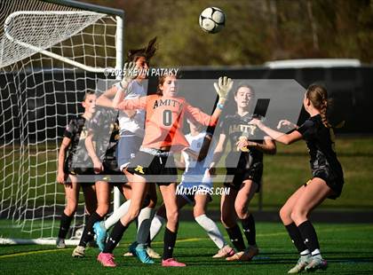 Thumbnail 2 in Staples @ Amity Regional (CIAC Class LL Qtr Final) photogallery.
