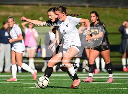 Thumbnail 2 in Staples @ Amity Regional (CIAC Class LL Qtr Final) photogallery.