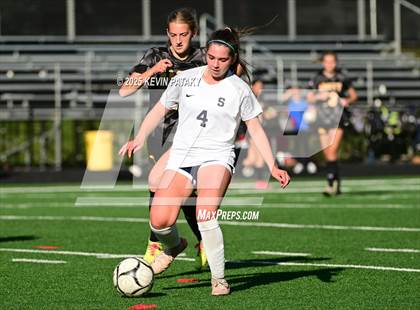 Thumbnail 3 in Staples @ Amity Regional (CIAC Class LL Qtr Final) photogallery.