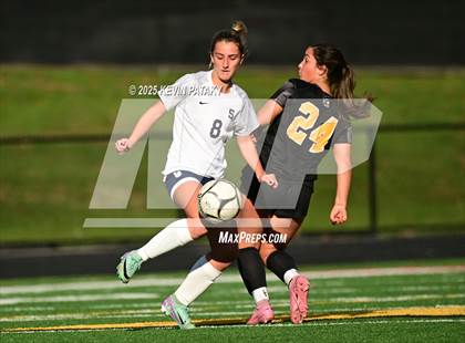 Thumbnail 3 in Staples @ Amity Regional (CIAC Class LL Qtr Final) photogallery.
