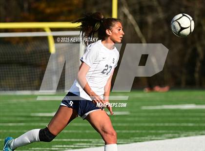 Thumbnail 2 in Staples @ Amity Regional (CIAC Class LL Qtr Final) photogallery.