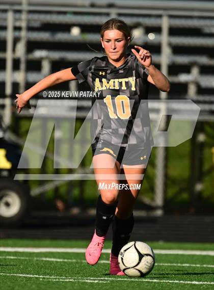Thumbnail 2 in Staples @ Amity Regional (CIAC Class LL Qtr Final) photogallery.