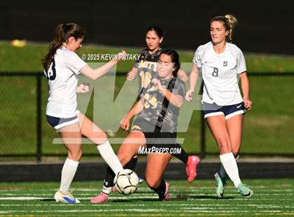 Thumbnail 3 in Staples @ Amity Regional (CIAC Class LL Qtr Final) photogallery.