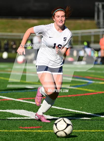 Thumbnail 2 in Staples @ Amity Regional (CIAC Class LL Qtr Final) photogallery.