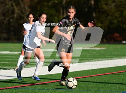 Thumbnail 3 in Staples @ Amity Regional (CIAC Class LL Qtr Final) photogallery.