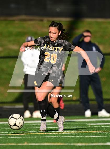 Thumbnail 2 in Staples @ Amity Regional (CIAC Class LL Qtr Final) photogallery.