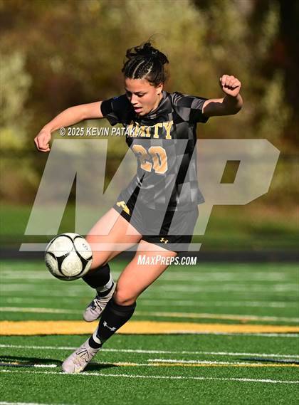 Thumbnail 3 in Staples @ Amity Regional (CIAC Class LL Qtr Final) photogallery.