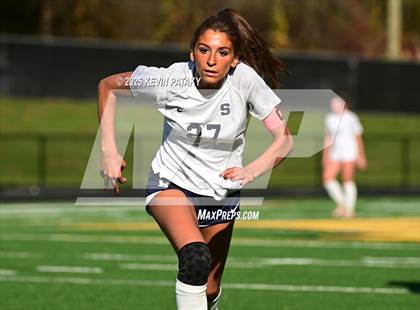 Thumbnail 3 in Staples @ Amity Regional (CIAC Class LL Qtr Final) photogallery.