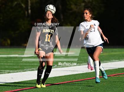 Thumbnail 2 in Staples @ Amity Regional (CIAC Class LL Qtr Final) photogallery.