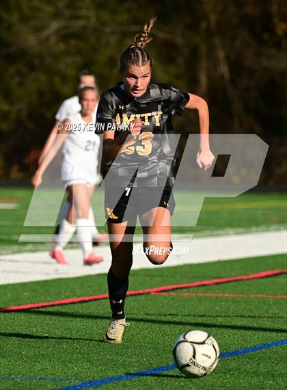 Thumbnail 1 in Staples @ Amity Regional (CIAC Class LL Qtr Final) photogallery.