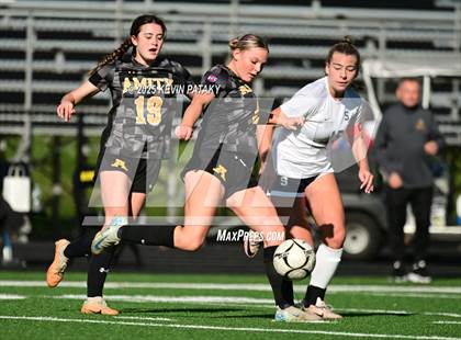 Thumbnail 3 in Staples @ Amity Regional (CIAC Class LL Qtr Final) photogallery.