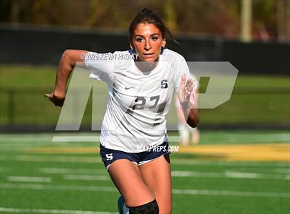 Thumbnail 2 in Staples @ Amity Regional (CIAC Class LL Qtr Final) photogallery.