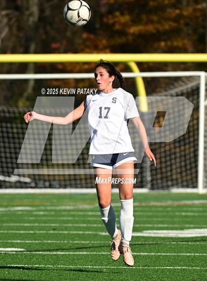 Thumbnail 1 in Staples @ Amity Regional (CIAC Class LL Qtr Final) photogallery.