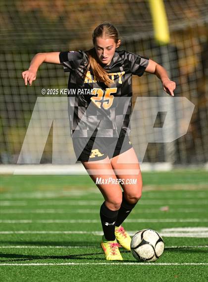 Thumbnail 2 in Staples @ Amity Regional (CIAC Class LL Qtr Final) photogallery.