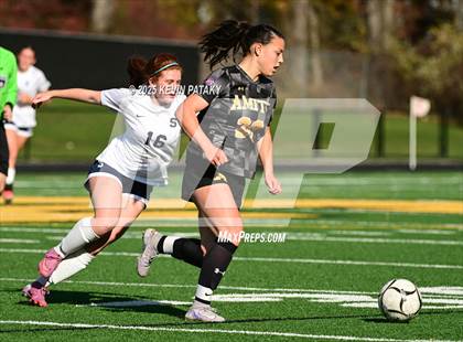 Thumbnail 2 in Staples @ Amity Regional (CIAC Class LL Qtr Final) photogallery.