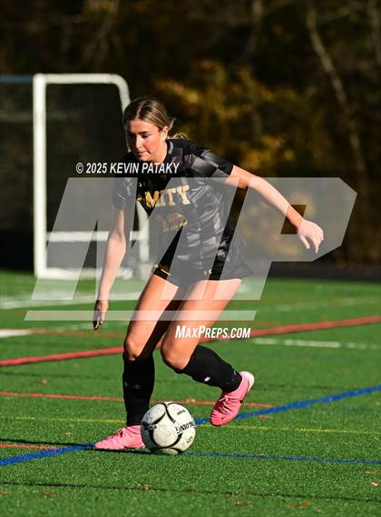 Thumbnail 2 in Staples @ Amity Regional (CIAC Class LL Qtr Final) photogallery.