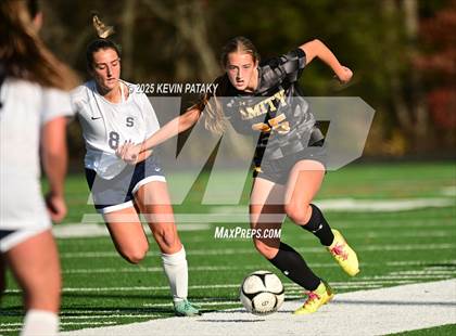 Thumbnail 2 in Staples @ Amity Regional (CIAC Class LL Qtr Final) photogallery.