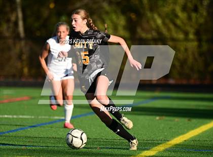Thumbnail 2 in Staples @ Amity Regional (CIAC Class LL Qtr Final) photogallery.