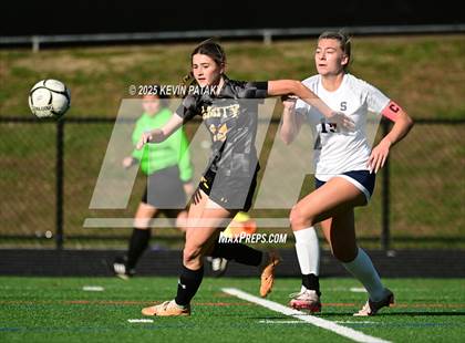 Thumbnail 2 in Staples @ Amity Regional (CIAC Class LL Qtr Final) photogallery.