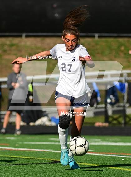 Thumbnail 3 in Staples @ Amity Regional (CIAC Class LL Qtr Final) photogallery.